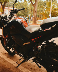 Black TVS Apache