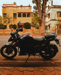 Black TVS Apache