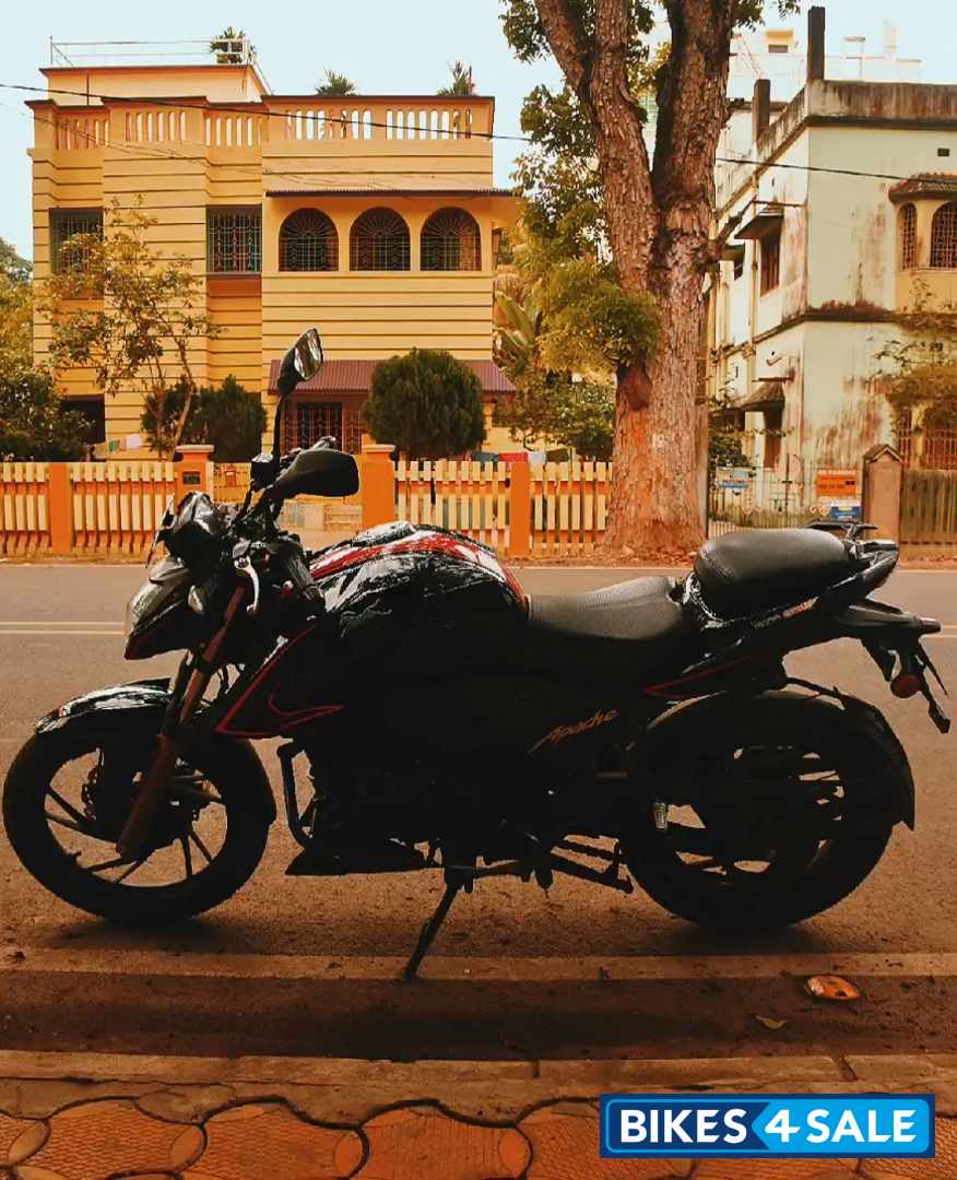 Black TVS Apache