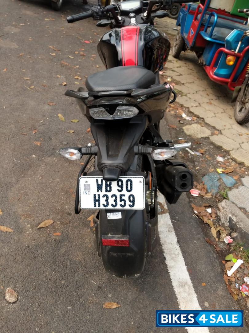 Black TVS Apache