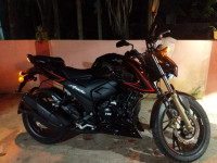 Black TVS Apache