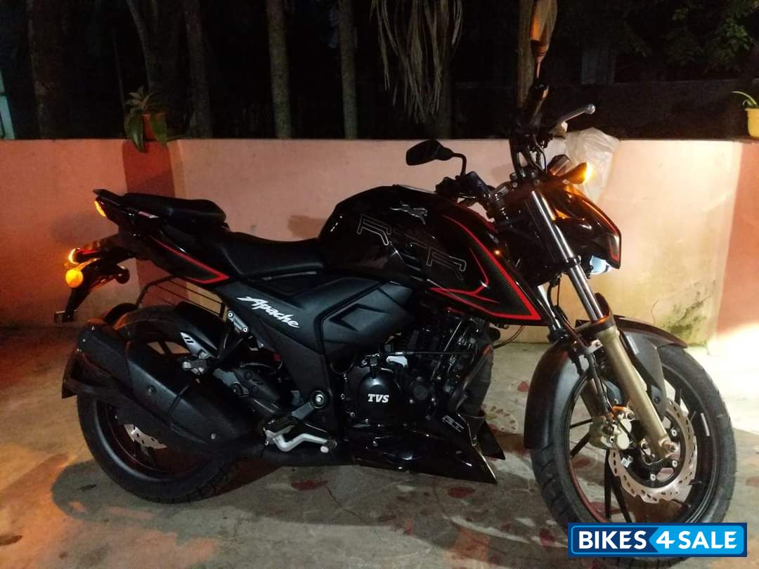 Black TVS Apache