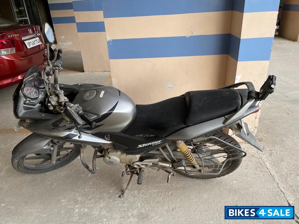 Silver Honda CBF Stunner