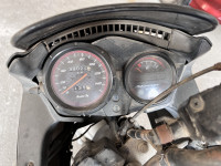 Silver Honda CBF Stunner