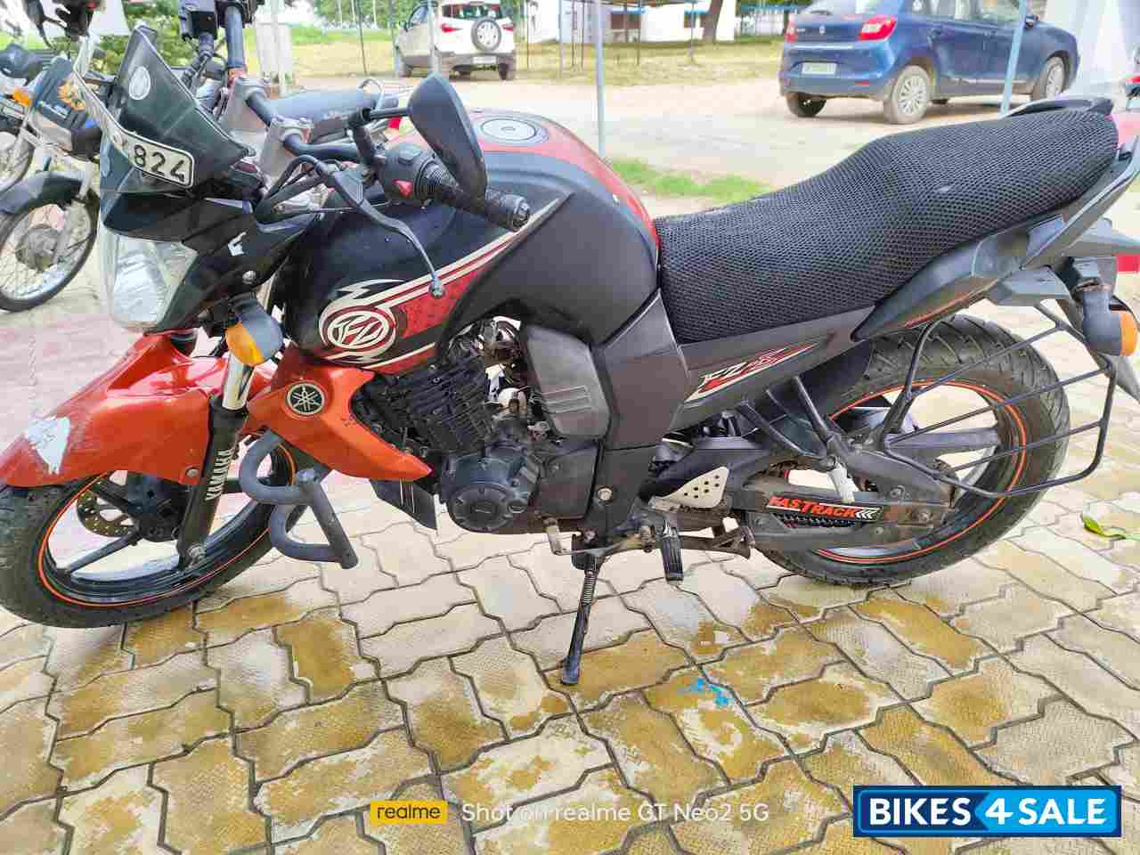 Orange Fire Yamaha FZ-S