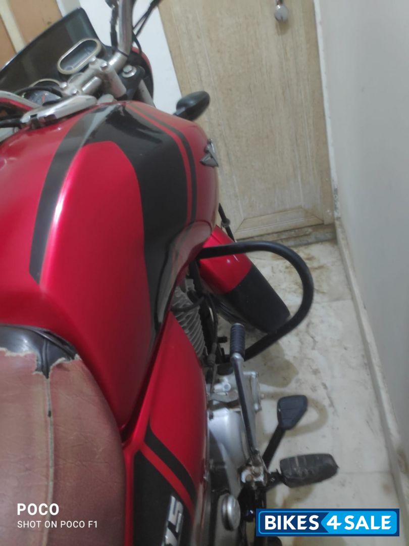Wine Red Bajaj V15