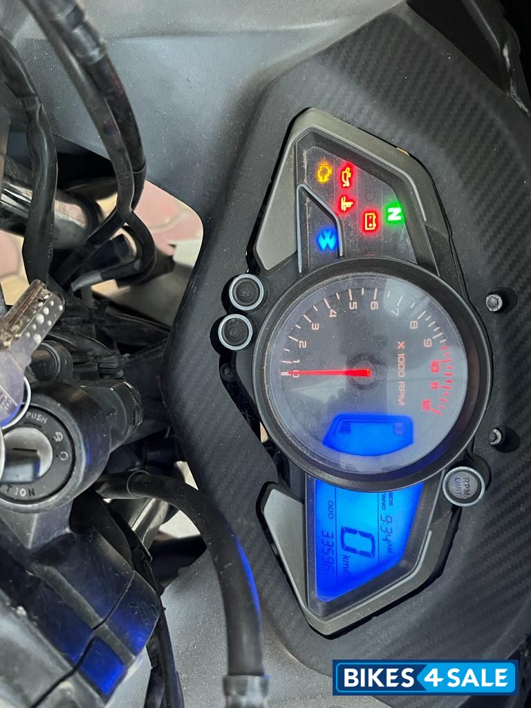 Red Bajaj Pulsar RS 200 ABS