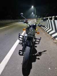 Yellow Royal Enfield Meteor 350 Fireball