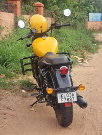 Yellow Royal Enfield Meteor 350 Fireball