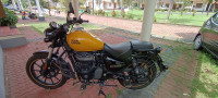 Yellow Royal Enfield Meteor 350 Fireball