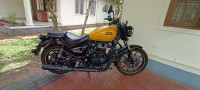 Yellow Royal Enfield Meteor 350 Fireball