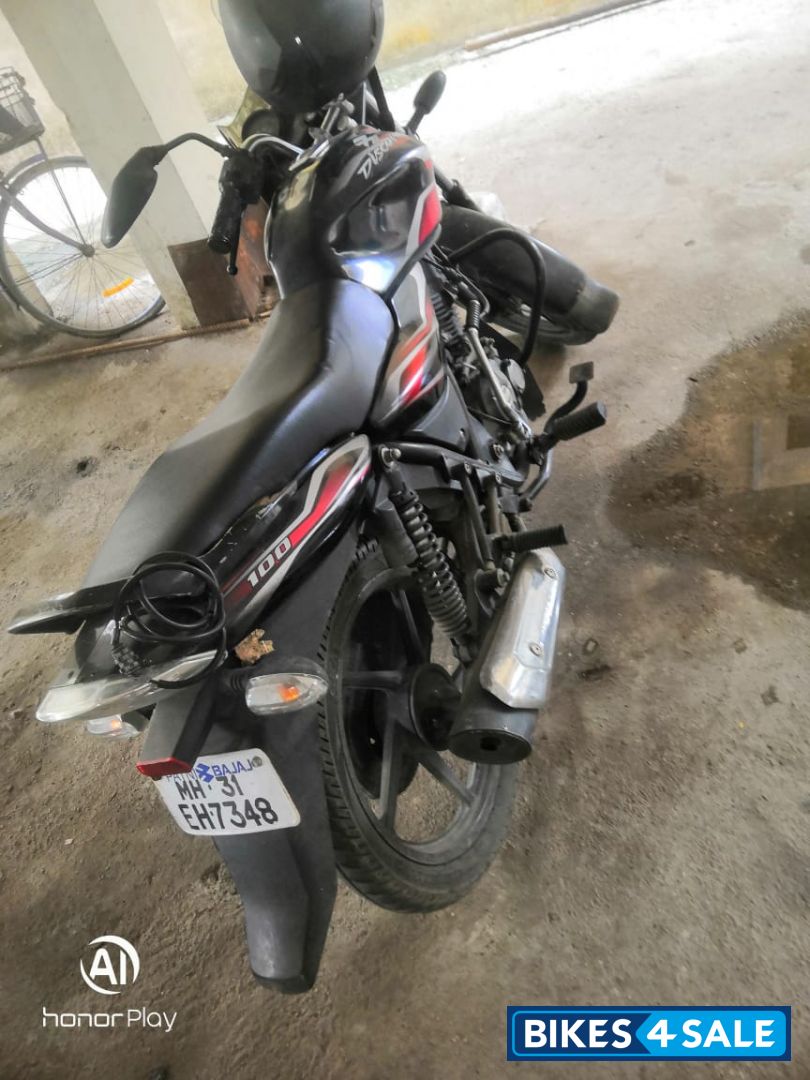 Black Bajaj Discover 100
