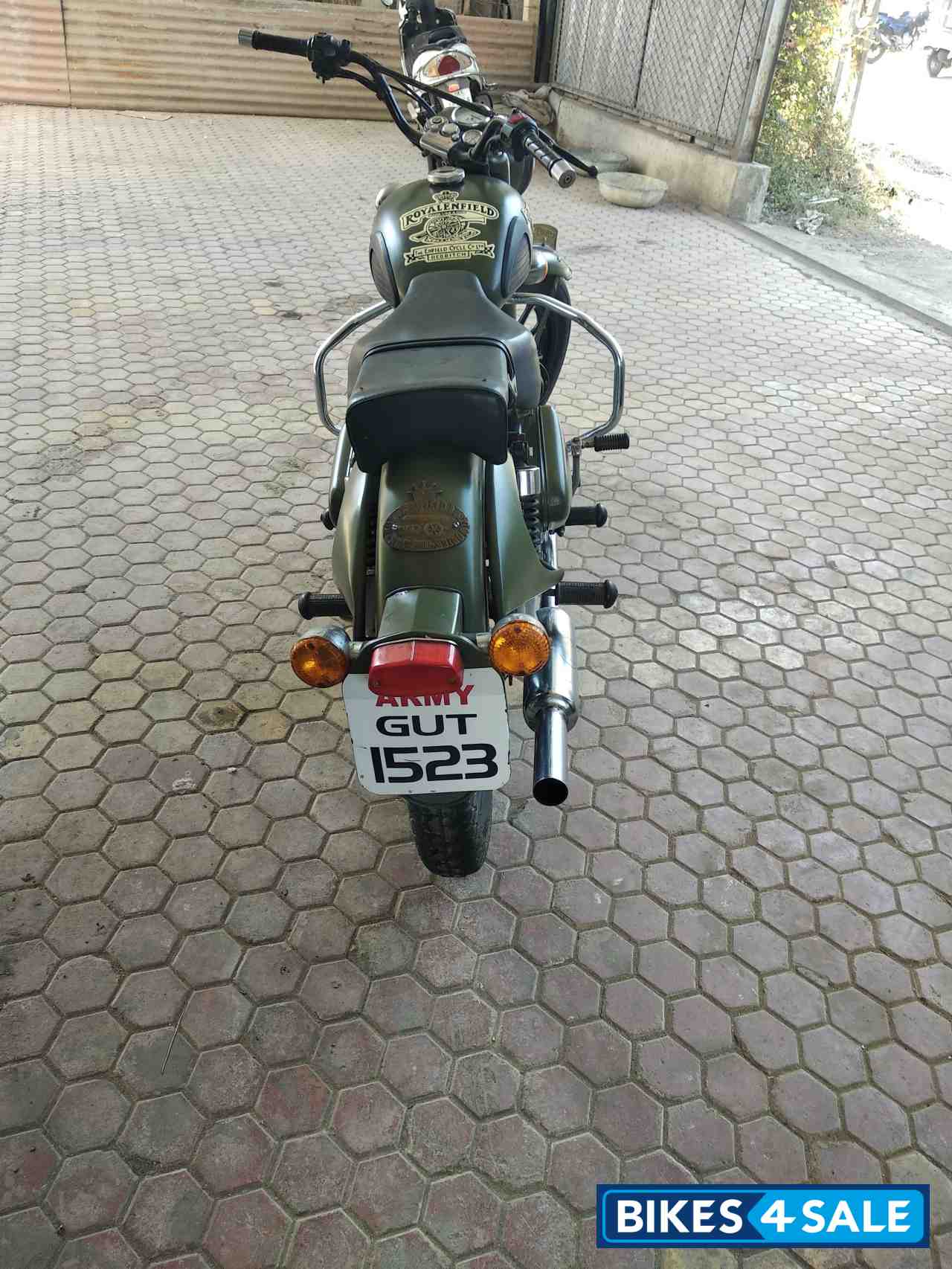Mat Green Royal Enfield Bullet 350