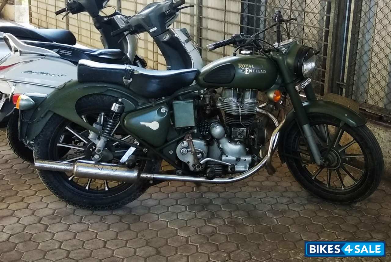 Mat Green Royal Enfield Bullet 350