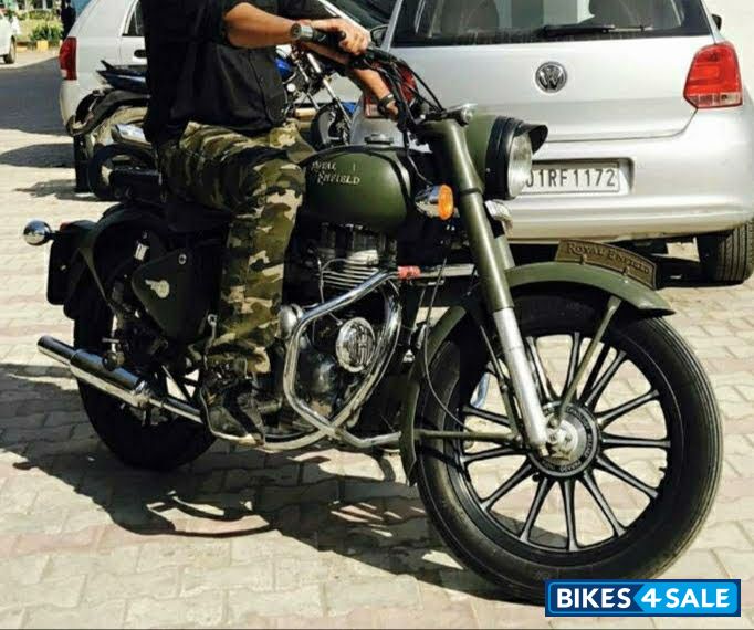 Mat Green Royal Enfield Bullet 350