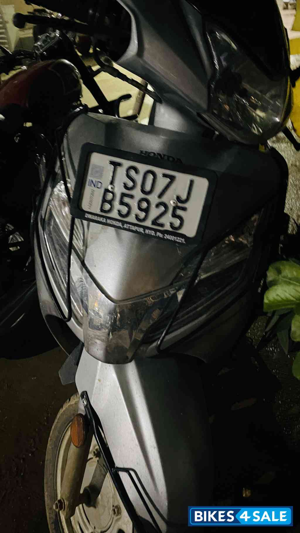 Silver Honda Activa 125