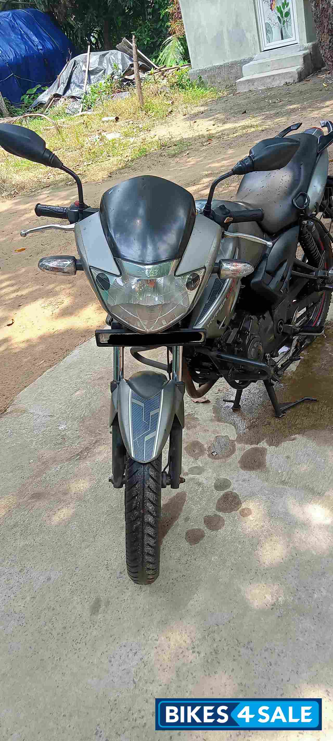 Grey TVS Apache RTR 160