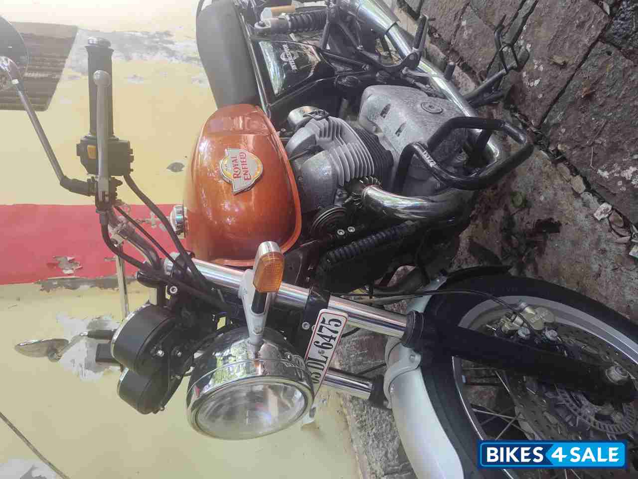 Orange Crush Royal Enfield Interceptor 650 Twin