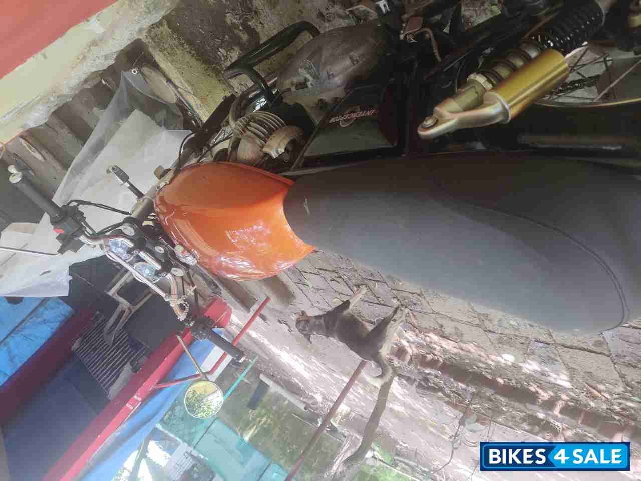 Orange Crush Royal Enfield Interceptor 650 Twin