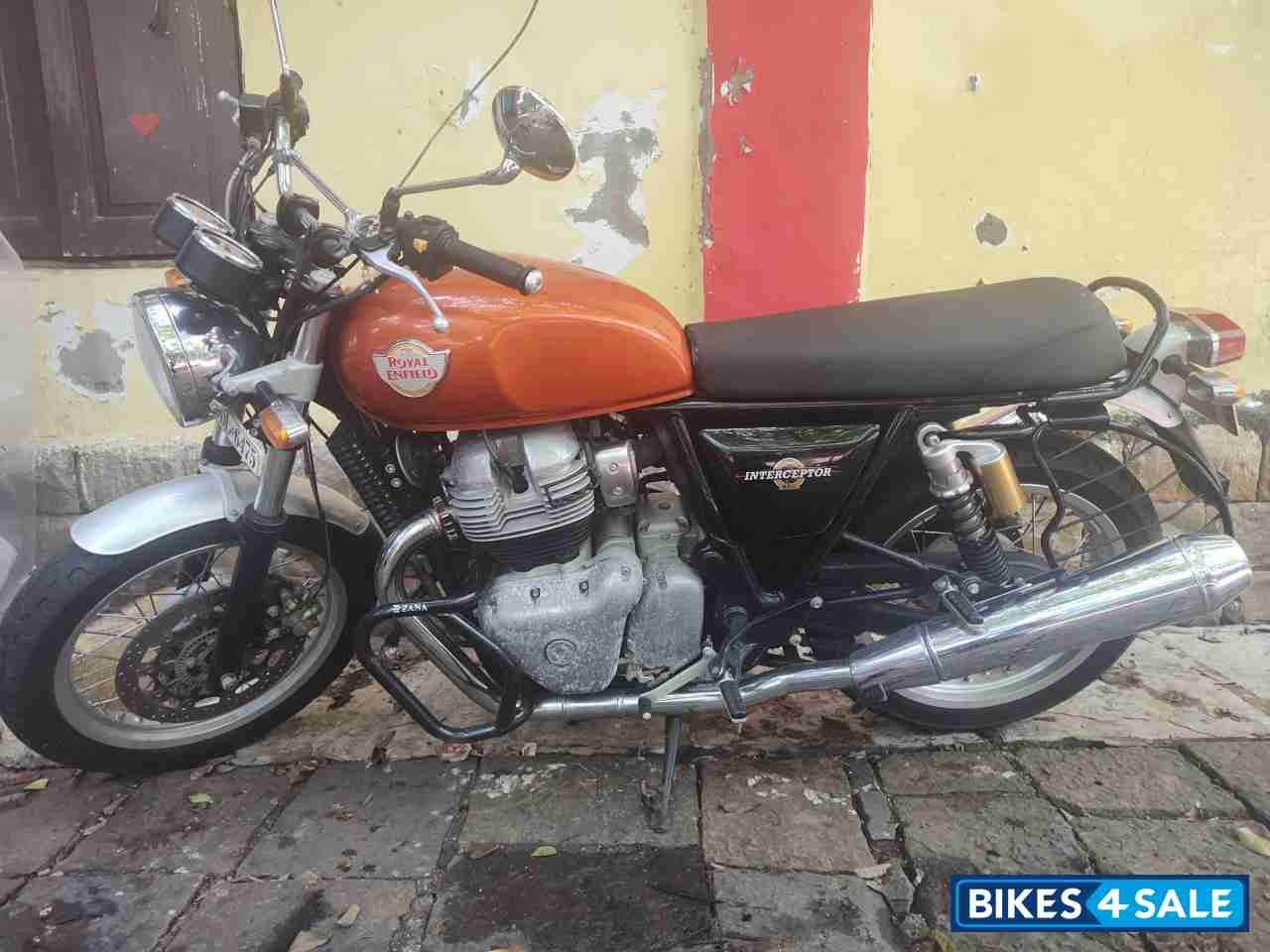 Orange Crush Royal Enfield Interceptor 650 Twin