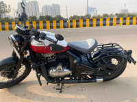 Jasper Red Jawa 42 Bobber Dual Channel ABS