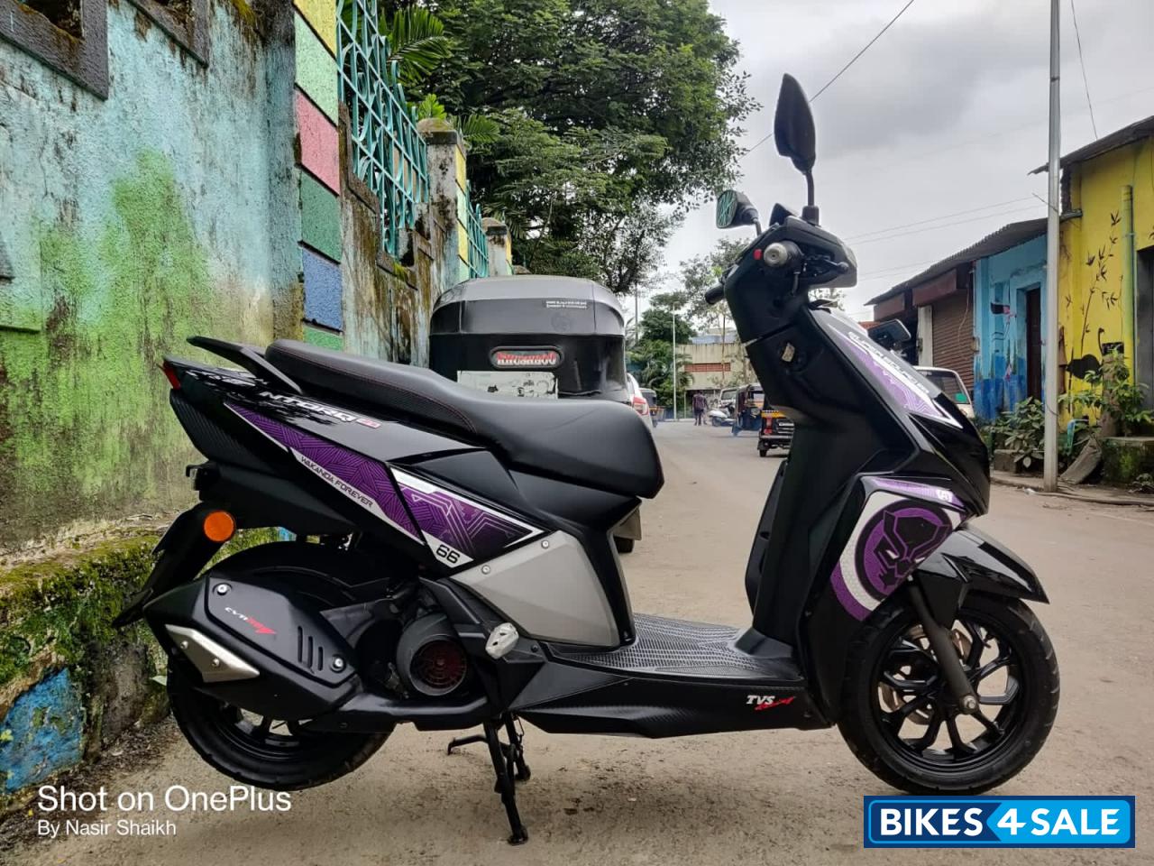 TVS NTORQ Black Panther TVS NTORQ Black Panther