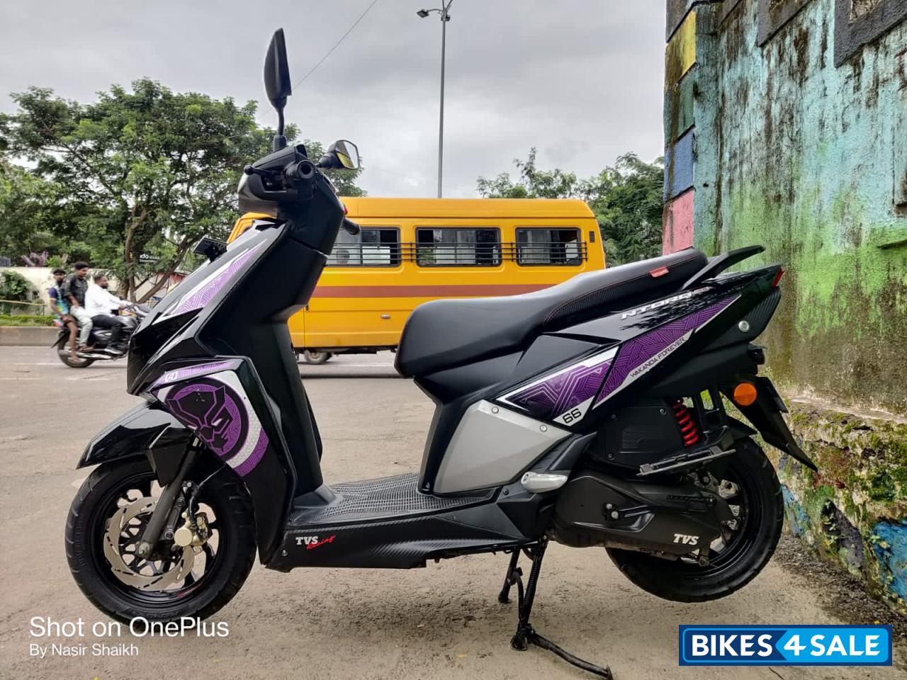 TVS NTORQ Black Panther TVS NTORQ Black Panther