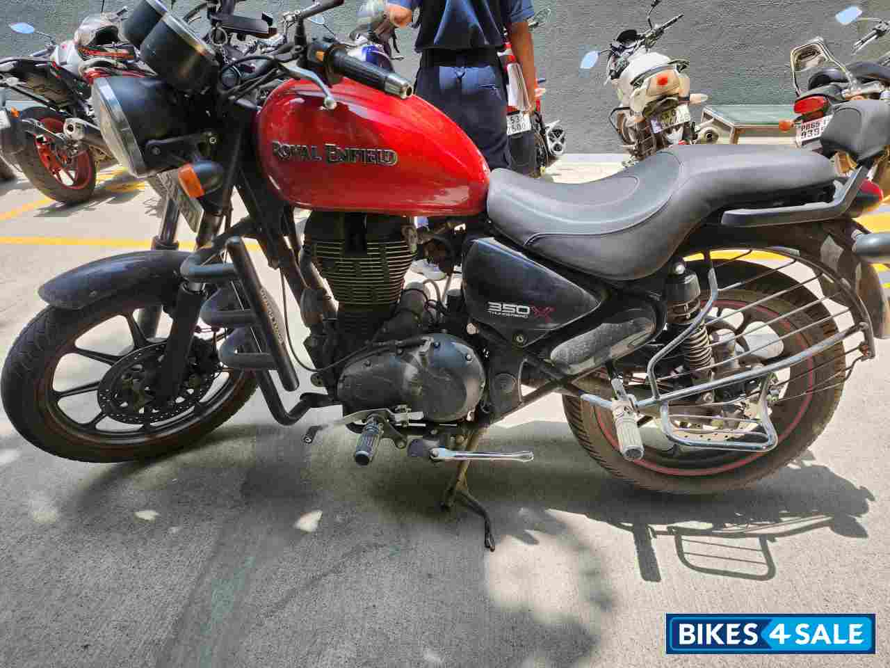 Red Royal Enfield Thunderbird X 350 Red Royal Enfield Thunderbird X 350