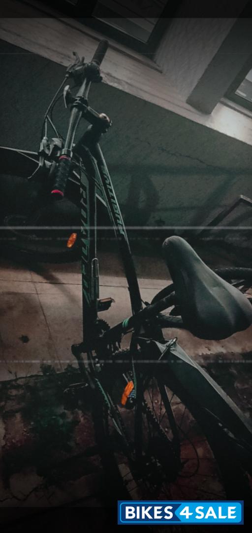 Green And Black Bicycle Hercules