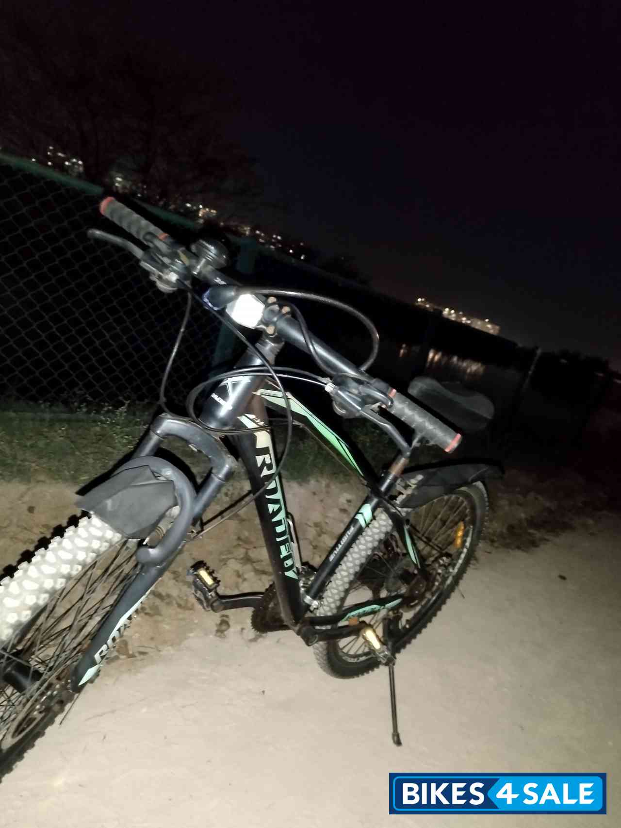 Green And Black Bicycle Hercules