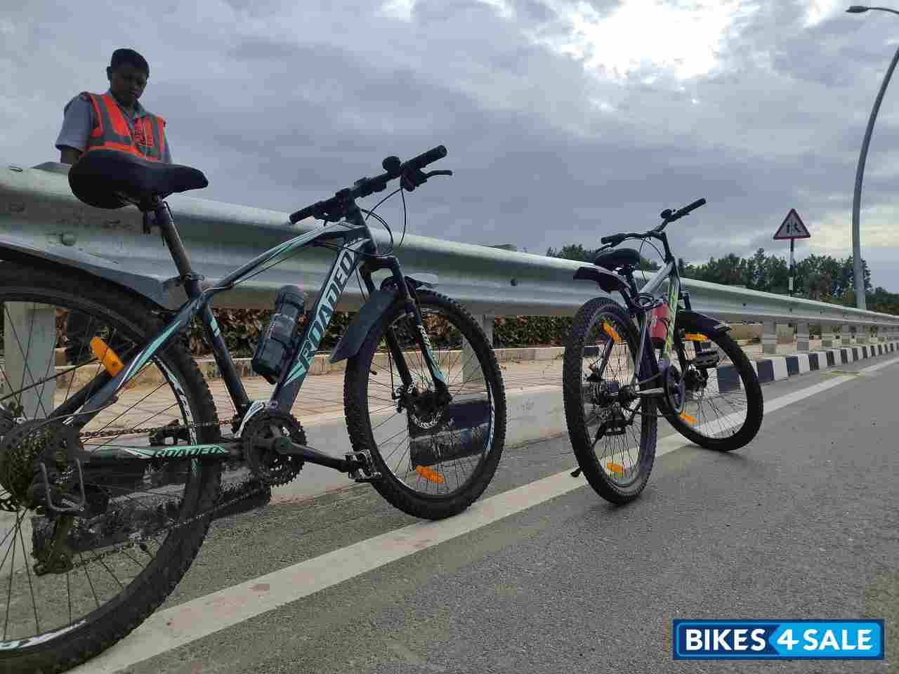 Green And Black Bicycle Hercules