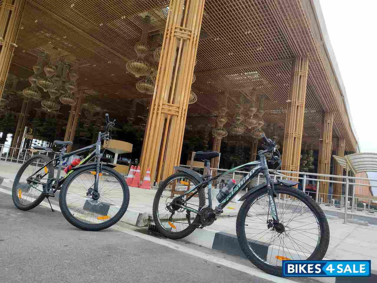 Green And Black Bicycle Hercules