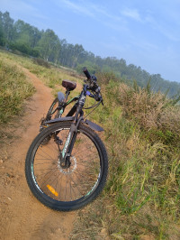 Green And Black Bicycle Hercules