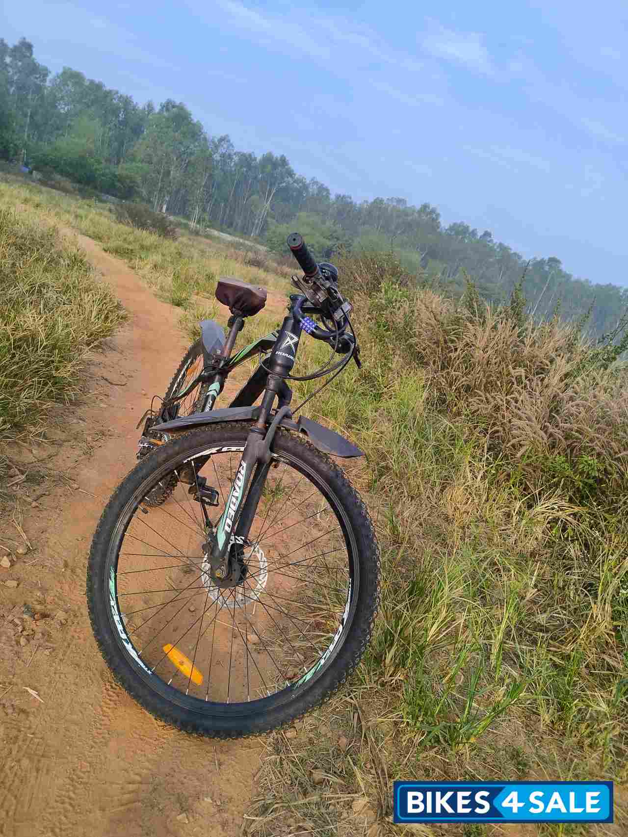 Green And Black Bicycle Hercules