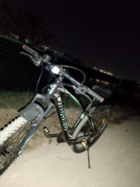 Green And Black Bicycle Hercules