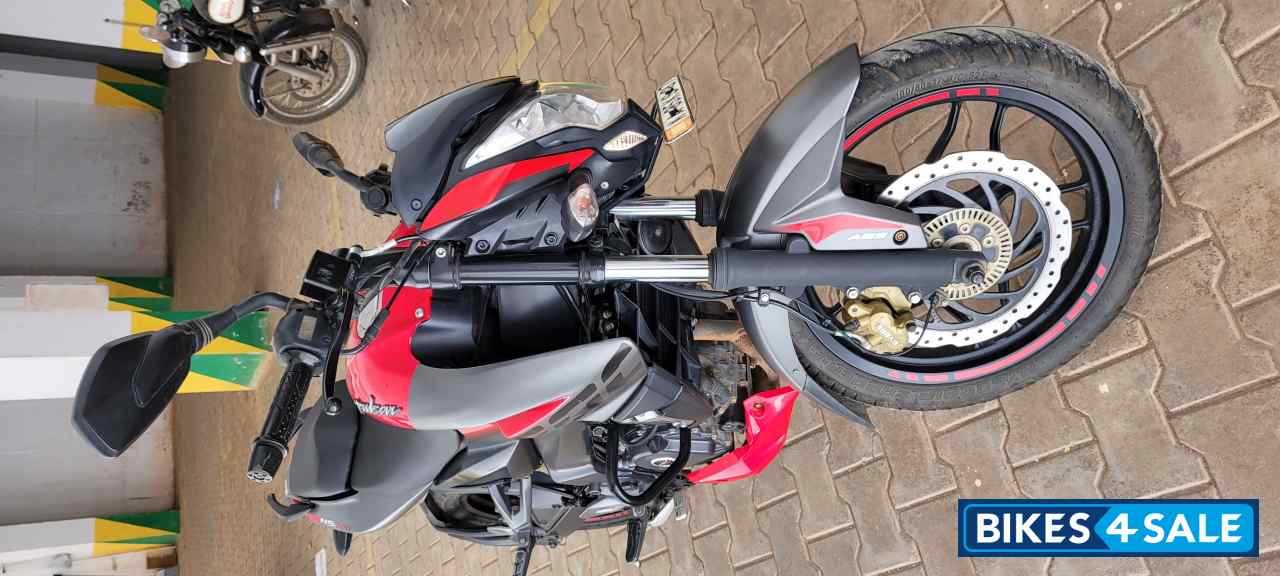 Passion Red Bajaj Pulsar 200 NS ABS