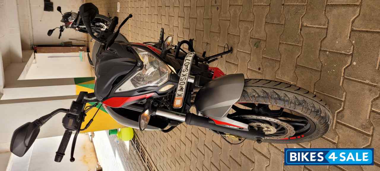 Passion Red Bajaj Pulsar 200 NS ABS