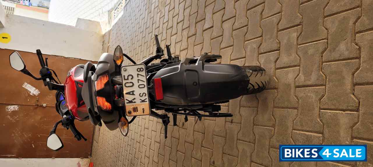 Passion Red Bajaj Pulsar 200 NS ABS