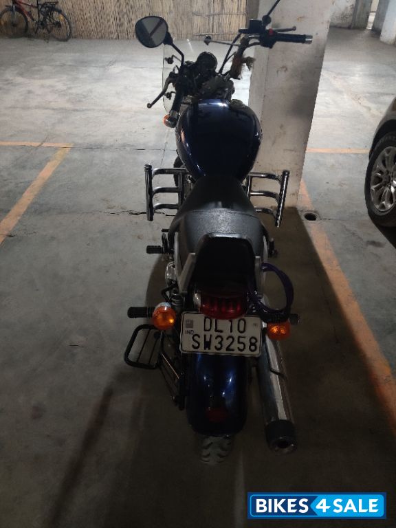 Blue Royal Enfield Thunderbird 350