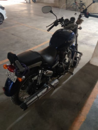 Blue Royal Enfield Thunderbird 350