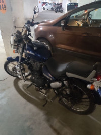 Blue Royal Enfield Thunderbird 350