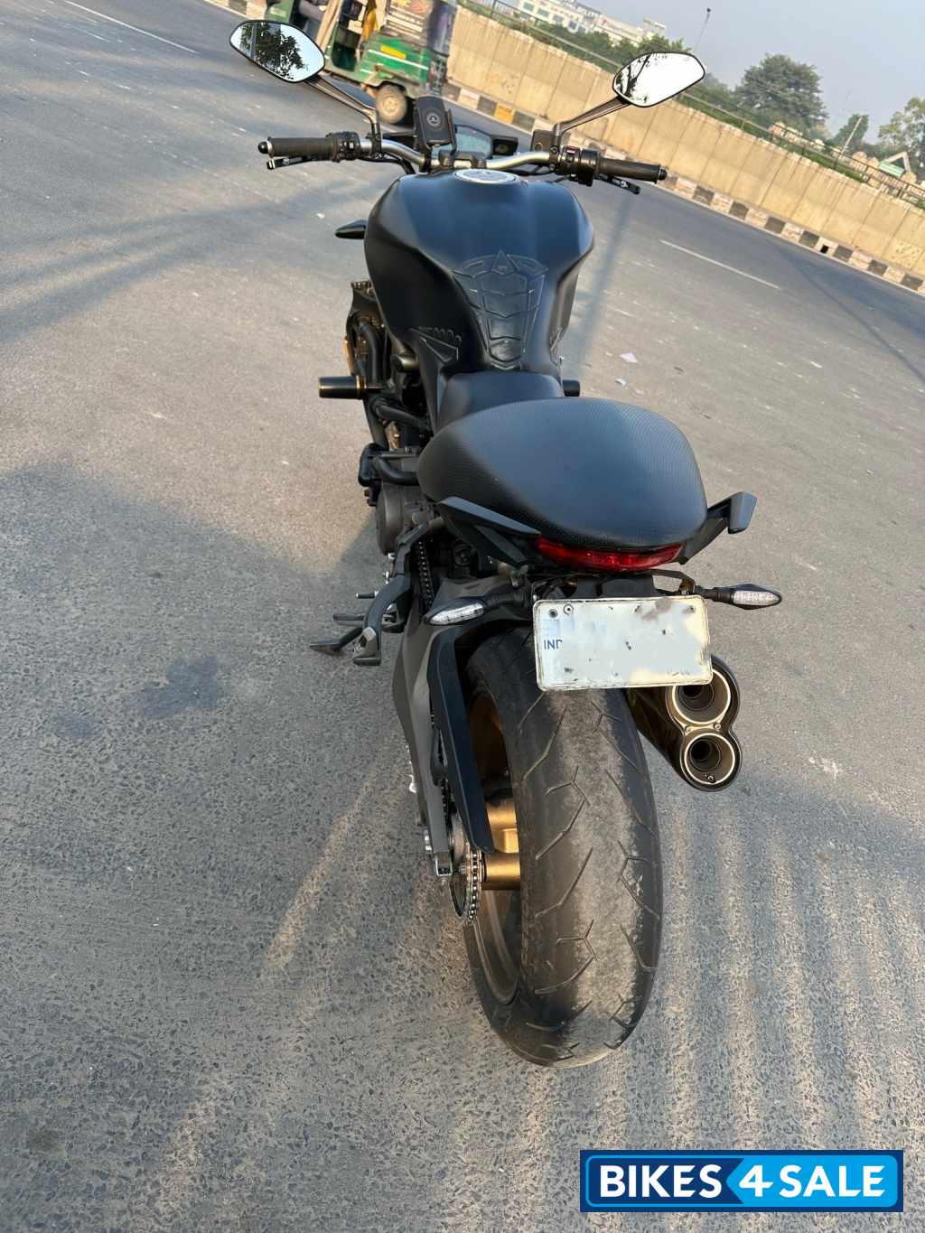 Matte Black Ducati Monster 821 Matte Black Ducati Monster 821