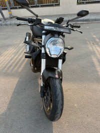 Matte Black Ducati Monster 821