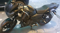 Black TVS Apache RTR 160