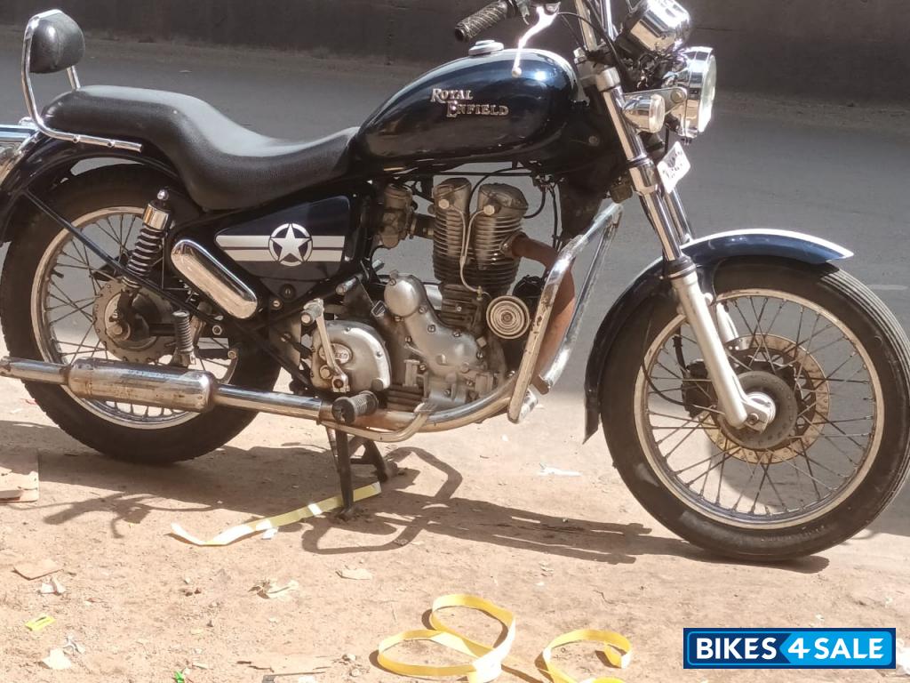 Dark Blue Royal Enfield Bullet 350 Twinspark