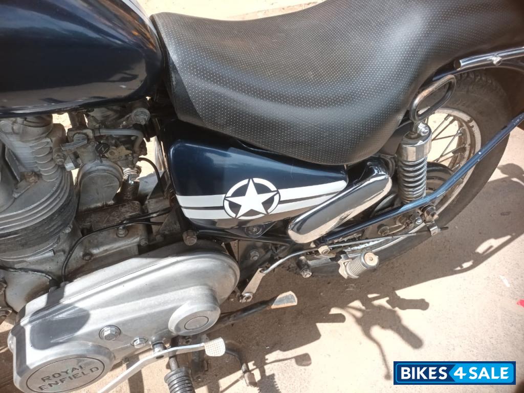 Dark Blue Royal Enfield Bullet 350 Twinspark