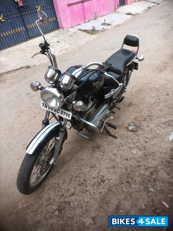Dark Blue Royal Enfield Bullet 350 Twinspark