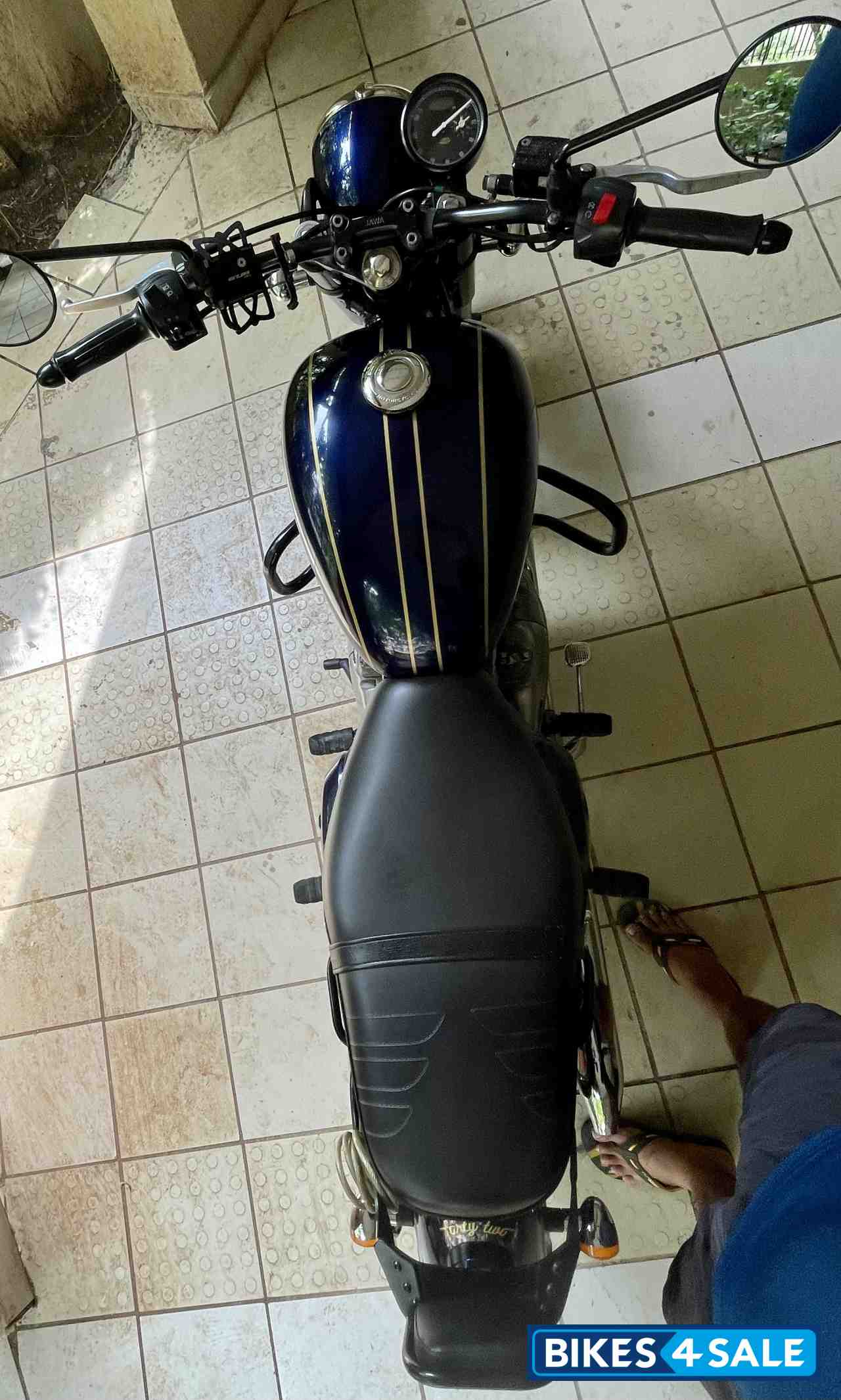 Nebula Blue Jawa forty two Dual channel ABS nebula blue