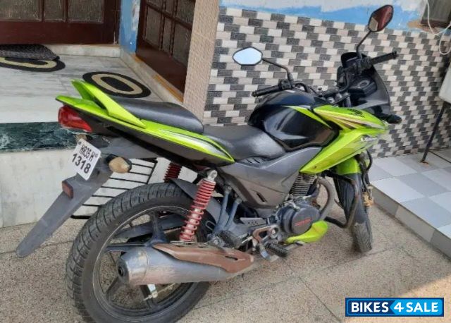 Green Honda CBF Stunner