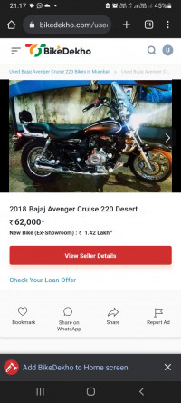 Bajaj Avenger Cruise 220 2018 Model